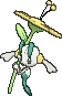 Floette Yellow Flower in X & Y