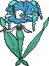 Florges Blue Flower in X & Y
