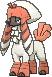 Furfrou Kabuki Trim, Front, in X & Y