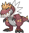 Tyrantrum, Front, in X & Y