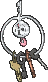Klefki, Front, in X & Y