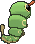 Caterpie, Back, in X & Y