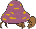 Parasect, Back, in X & Y