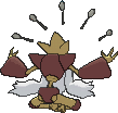 Alakazam Mega, Back, in X & Y