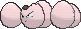 Exeggcute, Back, in X & Y