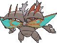 Pinsir Mega, Back, in X & Y