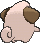 Cleffa, Back, in X & Y
