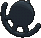 Unown U, Back, in X & Y