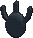 Unown W, Back, in X & Y