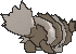Zigzagoon, Back, in X & Y