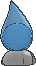 Castform Rainy Form, Back, in X & Y