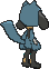 Riolu, Back, in X & Y