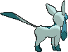 Glaceon, Back, in X & Y