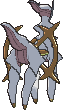 Arceus Ground, Back, in X & Y