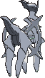 Arceus Steel, Back, in X & Y