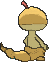 Scraggy, Back, in X & Y