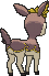 Deerling Winter Form, Back, in X & Y