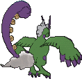 Tornadus Therian Forme, Back, in X & Y