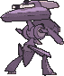 Genesect Chill Drive, Back, in X & Y