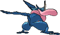 Greninja, Back, in X & Y