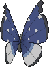 Vivillon Polar, Back, in X & Y