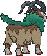 Gogoat, Back, in X & Y