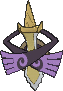 Aegislash Shield Forme, Back, in X & Y
