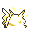 Pikachu, Back, in Yellow