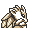 Sandslash, Back, in Yellow