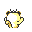 Meowth, Back, in Yellow