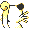 Persian, Back, in Yellow