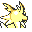 Jolteon, Back, in Yellow