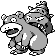 Slowbro, Game Boy, in Yellow
