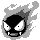 Gastly, Game Boy, in Yellow