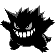 Gengar, Game Boy, in Yellow