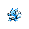 Wartortle, Front, in Yellow