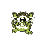 Raticate, Front, in Yellow