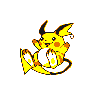 Raichu, Front, in Yellow
