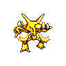 Alakazam in Yellow