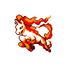 Rapidash, Front, in Yellow