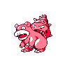 Slowbro, Front, in Yellow