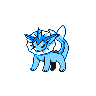 Vaporeon, Front, in Yellow