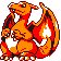Charizard, Game Boy Color, in Yellow