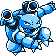 Blastoise, Game Boy Color, in Yellow