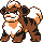 Growlithe, Game Boy Color, in Yellow