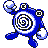 Poliwhirl, Game Boy Color, in Yellow