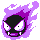Gastly, Game Boy Color, in Yellow