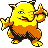 Drowzee, Game Boy Color, in Yellow