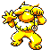 Hypno, Game Boy Color, in Yellow