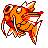 Magikarp, Game Boy Color, in Yellow